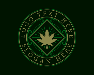 Cannabis Weed Hemp logo