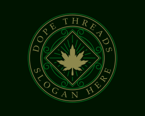 Cannabis Weed Hemp logo