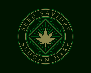 Cannabis Weed Hemp logo