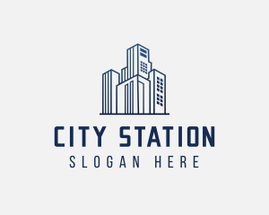 City Architecture Building logo design