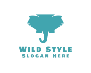 Wild Elephant Jungle logo design