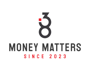 Modern Minimalist Number 38 logo