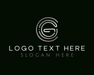 Steel - Industrial Steel Fabrication Letter G logo design