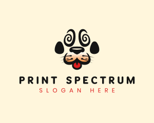 Dog Pet Paw logo design