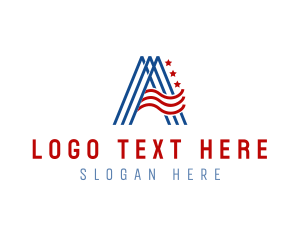 American Patriot Letter A logo