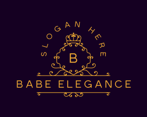 Decorative Royal Boutique logo design