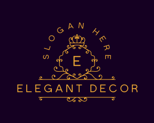 Decorative Royal Boutique logo design