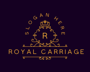 Decorative Royal Boutique logo design