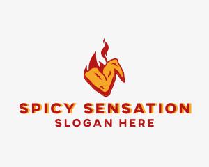 Spicy Hot Chicken Wings logo