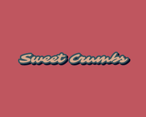 Cursive Retro Business logo design