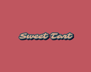 Cursive Retro Business logo design