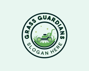 Grass Lawn Mower logo