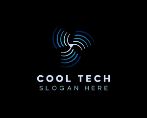 Fan Cooling Ventilation logo design