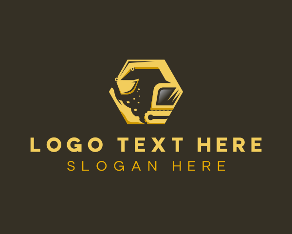 Digging logo example 4