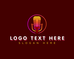 Mic Podcast Audio Logo
