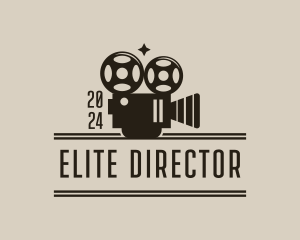 Cinema Film Reel logo design