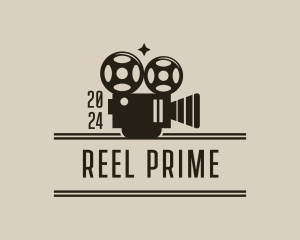 Cinema Film Reel logo design