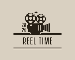 Cinema Film Reel logo design