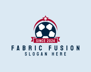 Soccer Ball Banner logo design