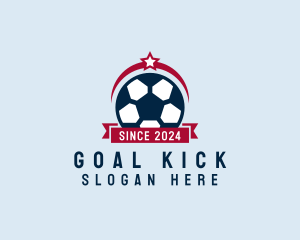Soccer Ball Banner logo