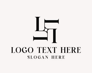 Simple Luxury Monogram logo