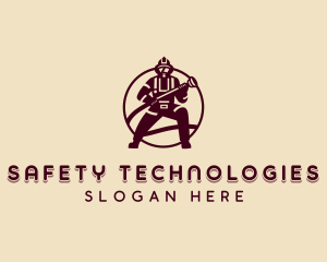 Fireman Safety Rescue logo