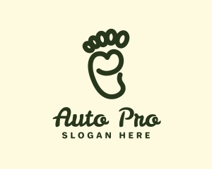 Foot Pedicure Spa Logo