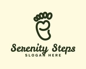 Foot Pedicure Spa logo design