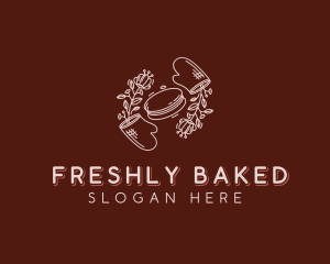 Macarons Baking Confectionery logo design