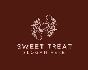 Macarons Baking Confectionery logo design