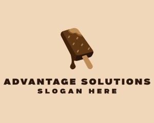 Chocolate Ice Cream  logo design