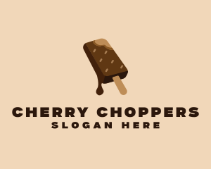 Chocolate Ice Cream  logo design