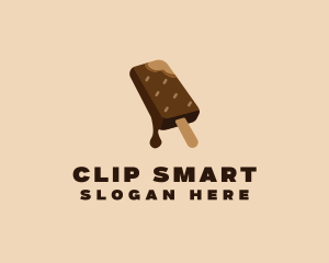 Chocolate Ice Cream  logo design