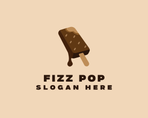 Chocolate Ice Cream  logo design