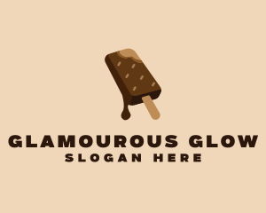 Chocolate Ice Cream  logo design