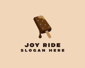 Chocolate Ice Cream  logo design