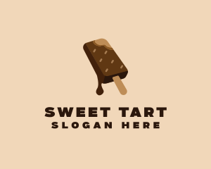 Chocolate Ice Cream  logo design