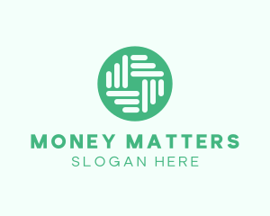 Finance Business Coin logo design