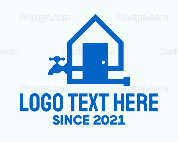 Home Plumbing Faucet Logo