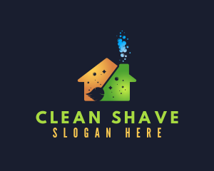 Residential Bubble Cleaning logo design