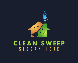 Residential Bubble Cleaning logo design