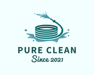 Clean Water Hose  logo design