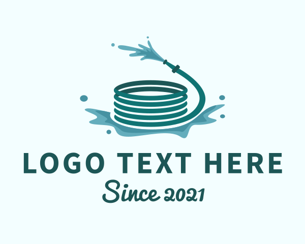Water logo example 3