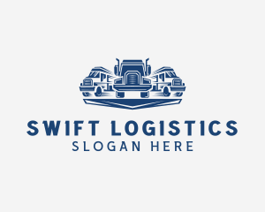 Trucking Shipping Logistics logo