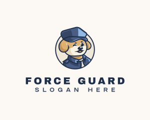 Dog Police Officer logo