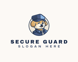 Dog Police Officer logo design