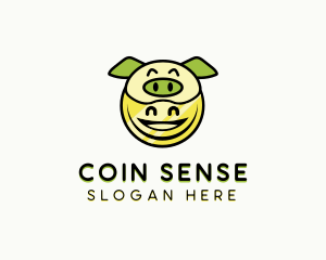 Coin Pig Lender logo design