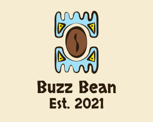 Aztec Coffee Bean logo design