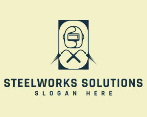 Metal Repair Welding logo design