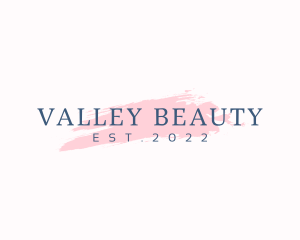 Watercolor Beauty Cosmetics logo design